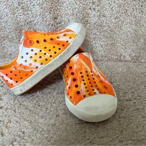 Orange marbled natives